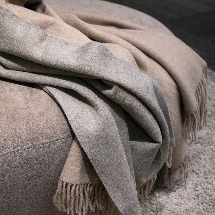 MASSERANO I 100% CASHMERE THROW